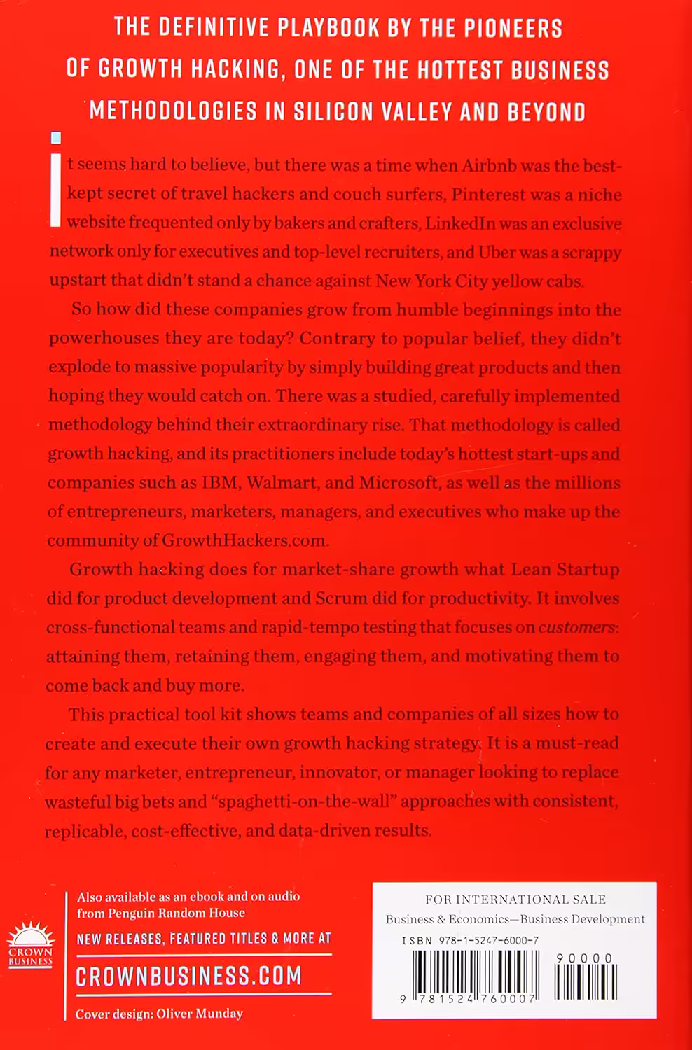 Hacking Growth back cover